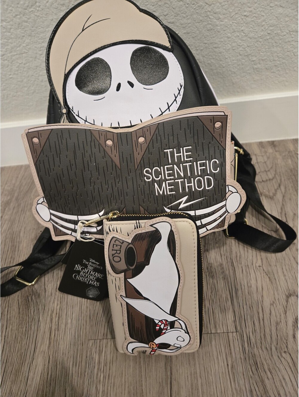 The Nightmare Before Christmas Jack Skellington Backpack & Wallet